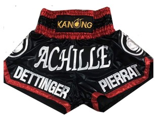 Short de Boxe Thai Personnalisé : KNSCUST-1078